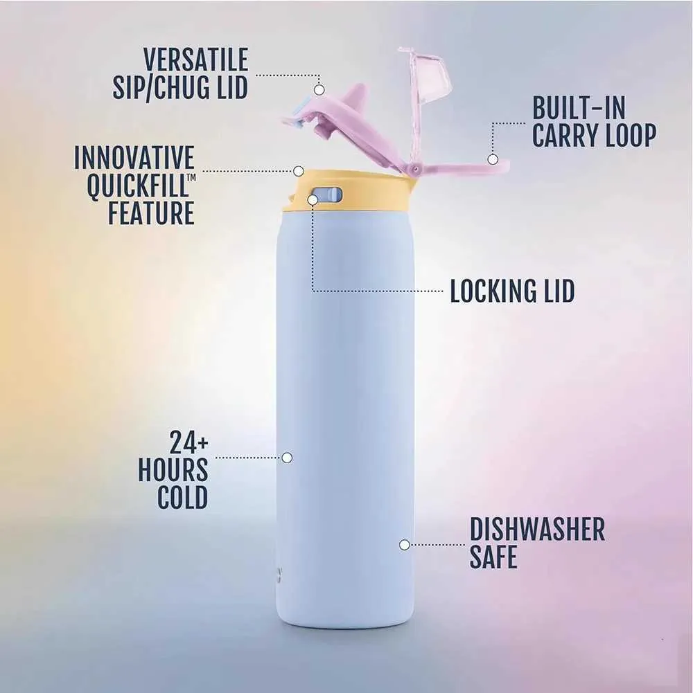 Creative Stainless Steel Vacuum Flasks - 950ml Large Capacity Portable Sports Water Bottles for Office and Outdoor Use - Durable Bouncing Cup - Image 3